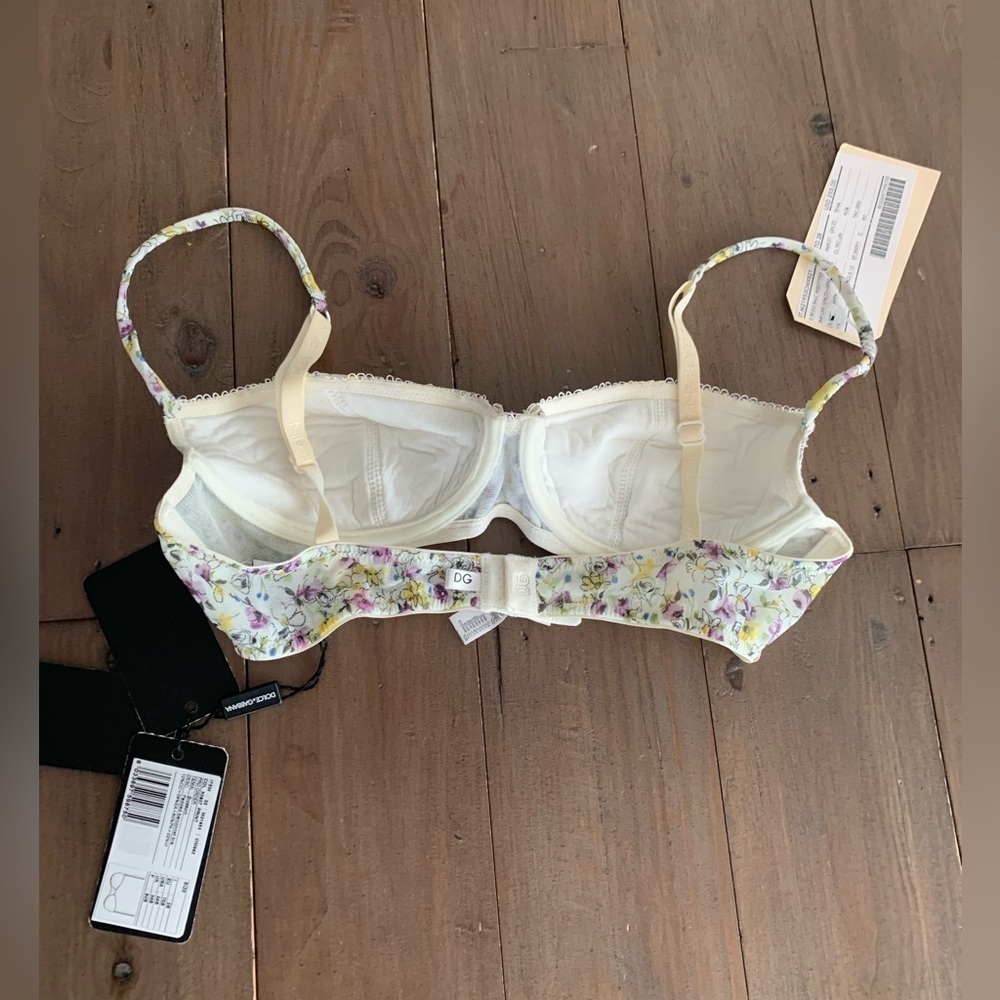 Dolce & Gabbana lace balconette bra blossom NWT - Picture 2 of 5